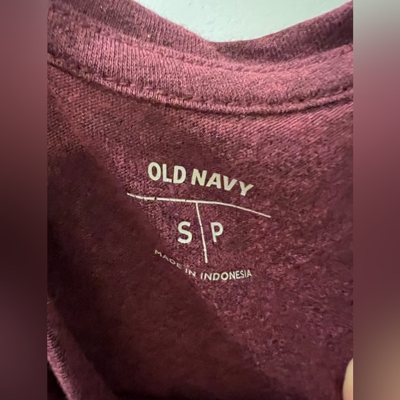 Old Navy Berry Colored Loose Muscle Tank - Picture 3 of 3